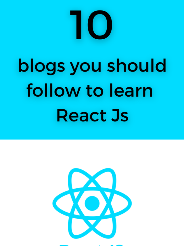 10 blogs you should follow to learn react js