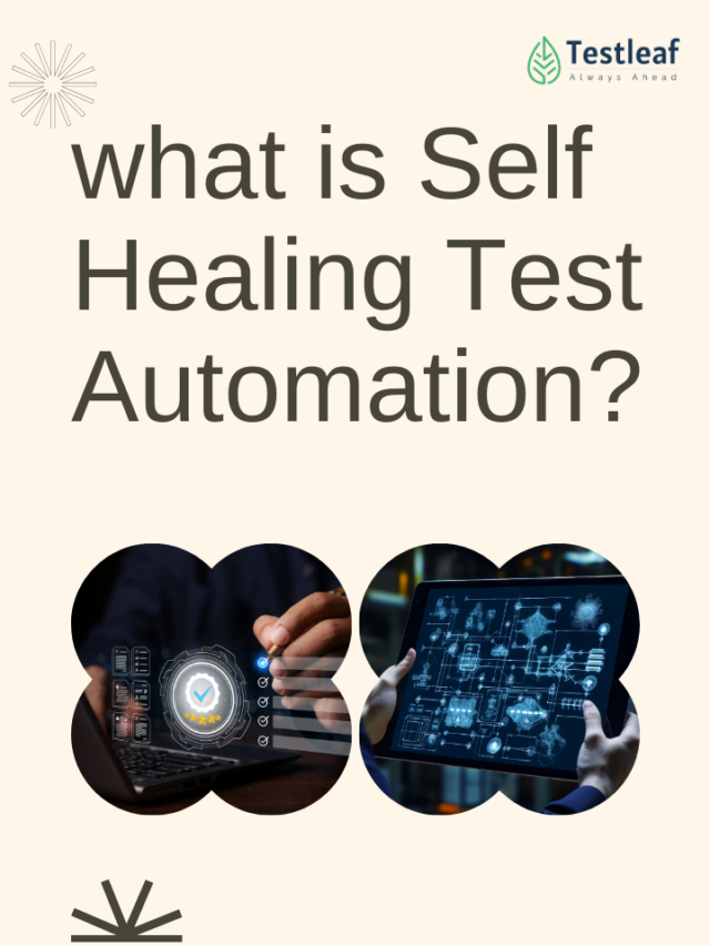 what is self healing test automation