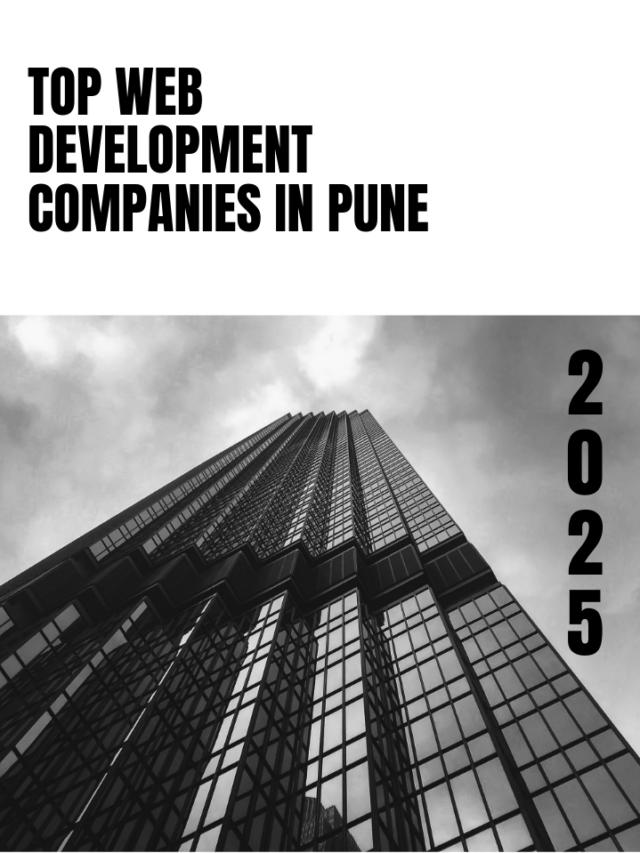 top web development companies in pune