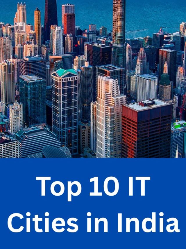 top 10 it cities in india