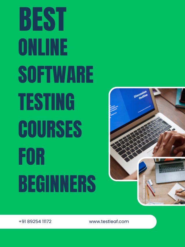 Best Online Software Testing Courses for Beginners
