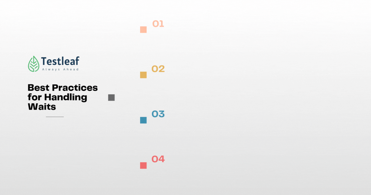Best Practices for Handling Waits