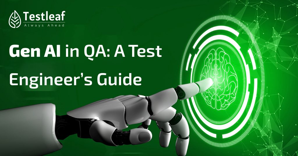 Gen AI in QA, a test engineer guide