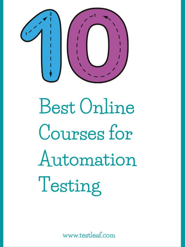 10 Best Online Courses for Automation Testing