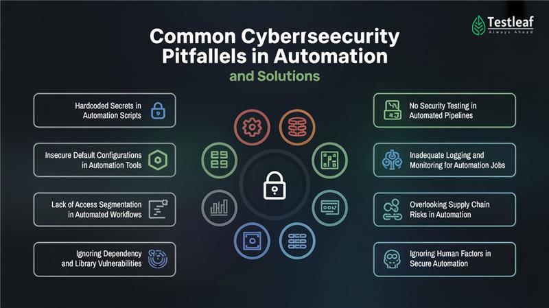 Common Cybersecurity Pitfalls in Automation and Solutions