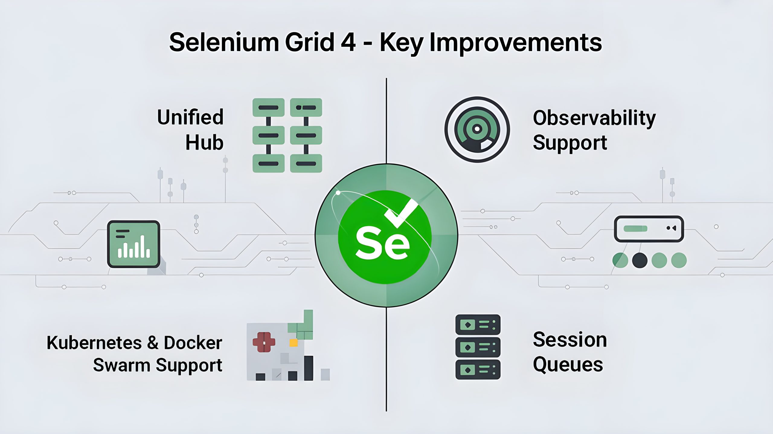 Selenium Grid 4 - Key Improvements