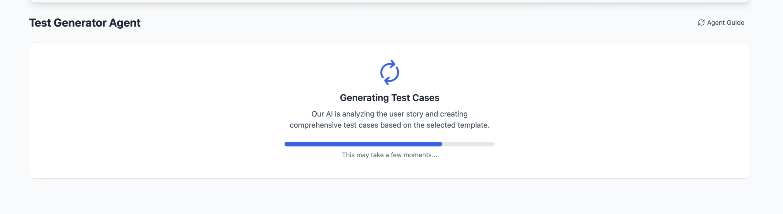 The agent auto-analyzes context