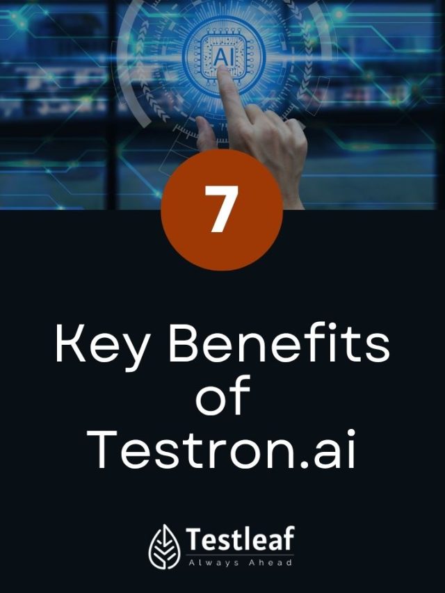 Key Benefits of Testron.ai