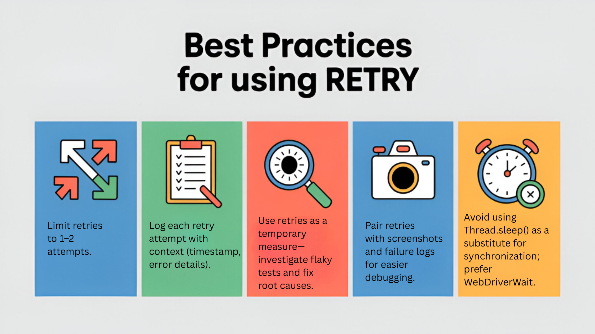 Best Practices for Using Retry