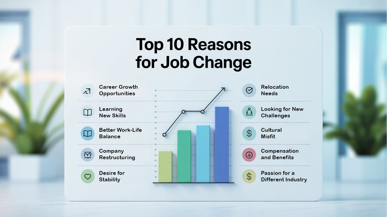 Top 10 Reasons for Job Change For Your Next Job Transitions