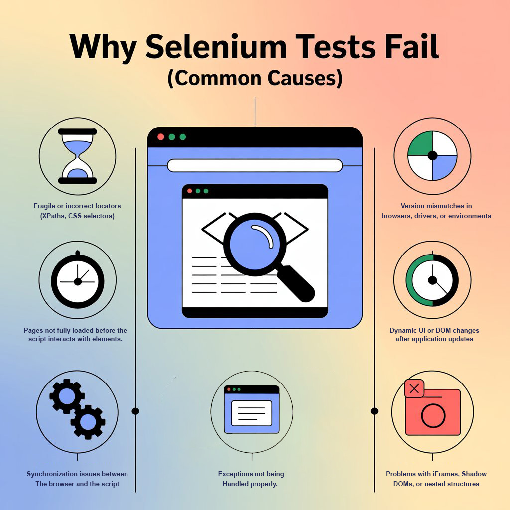 Why Selenium Tests Fail