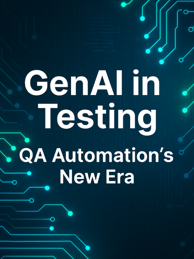 Gen AI in testing