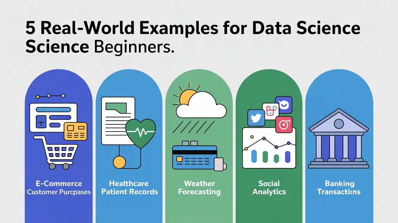 5 Real-World Examples for Data Science Beginners