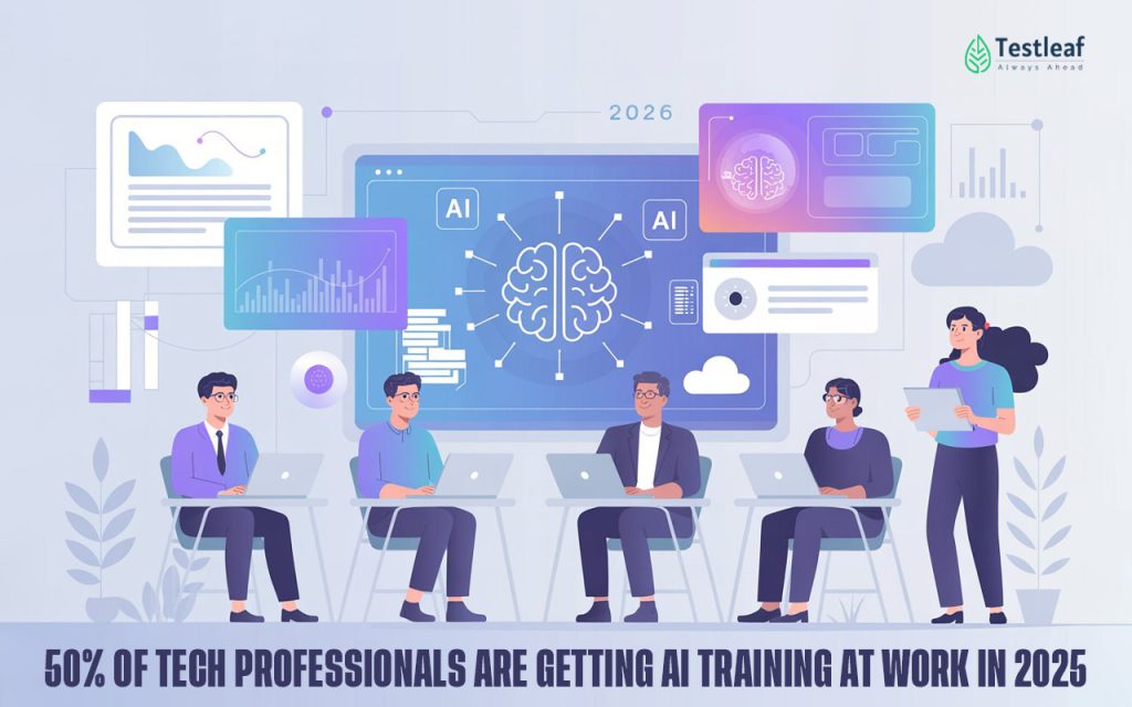 50% of Tech Professionals Are Getting AI Training at Work in 2025