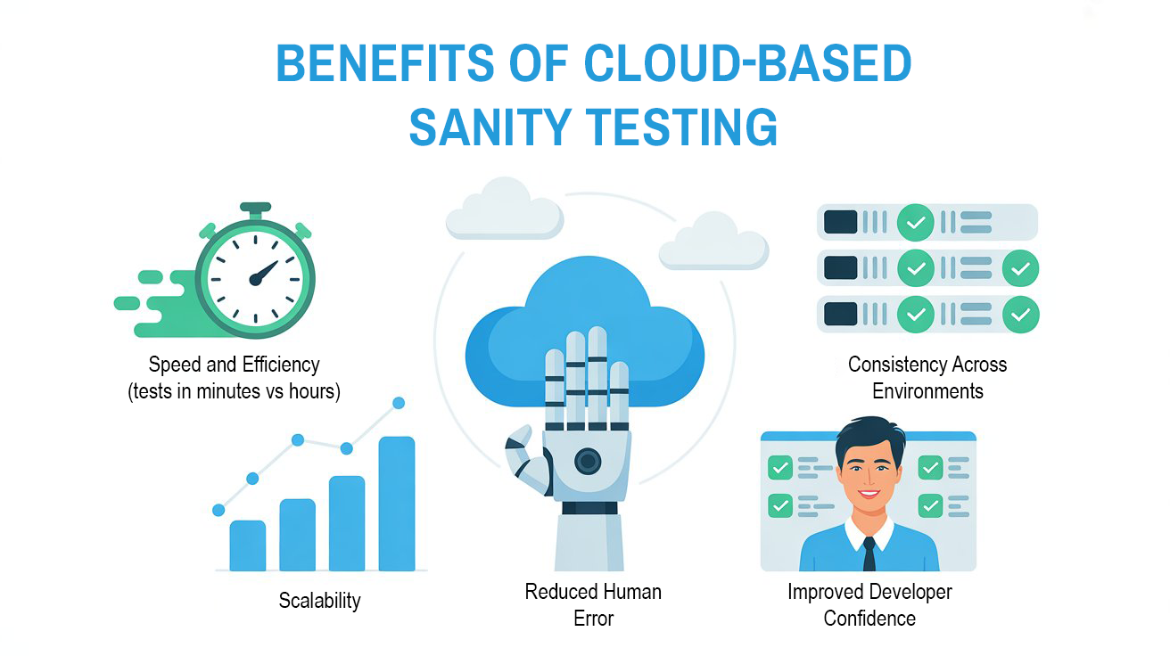 Benefits of Cloud-Based Sanity Testing