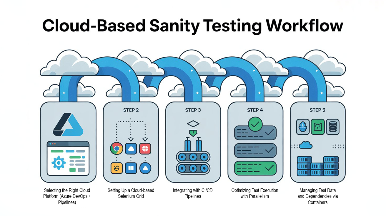 Cloud-Based Sanity Testing Workflow