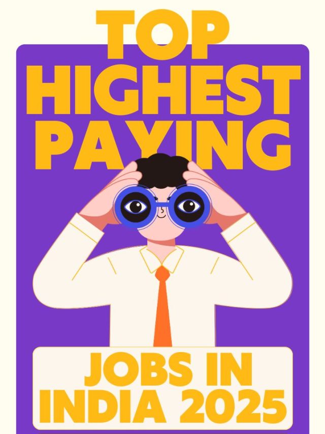 Top Highest-Paying Jobs in India 2025