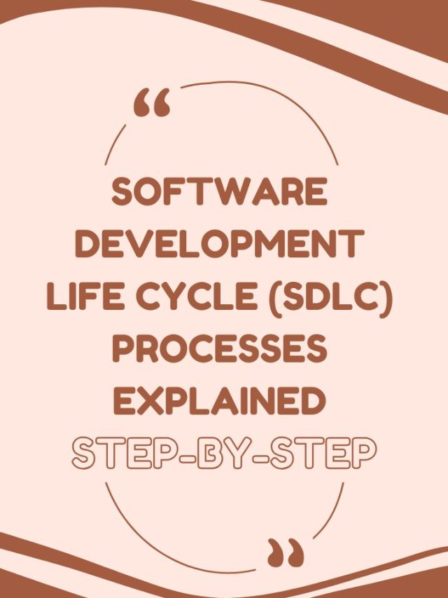SDLC process