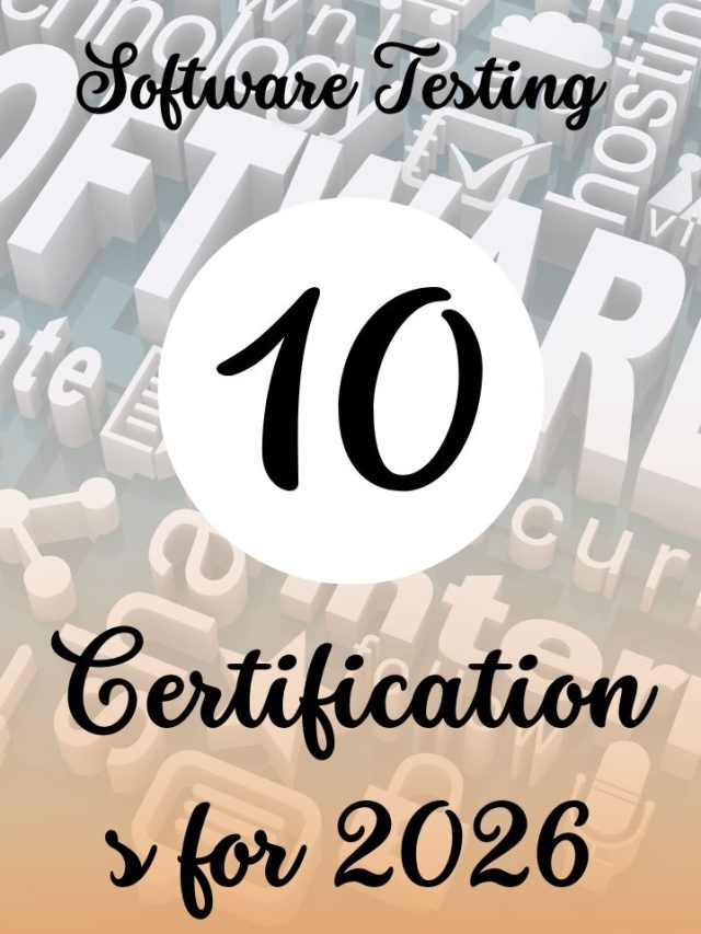 Top 10 Software Testing Certifications for 2026