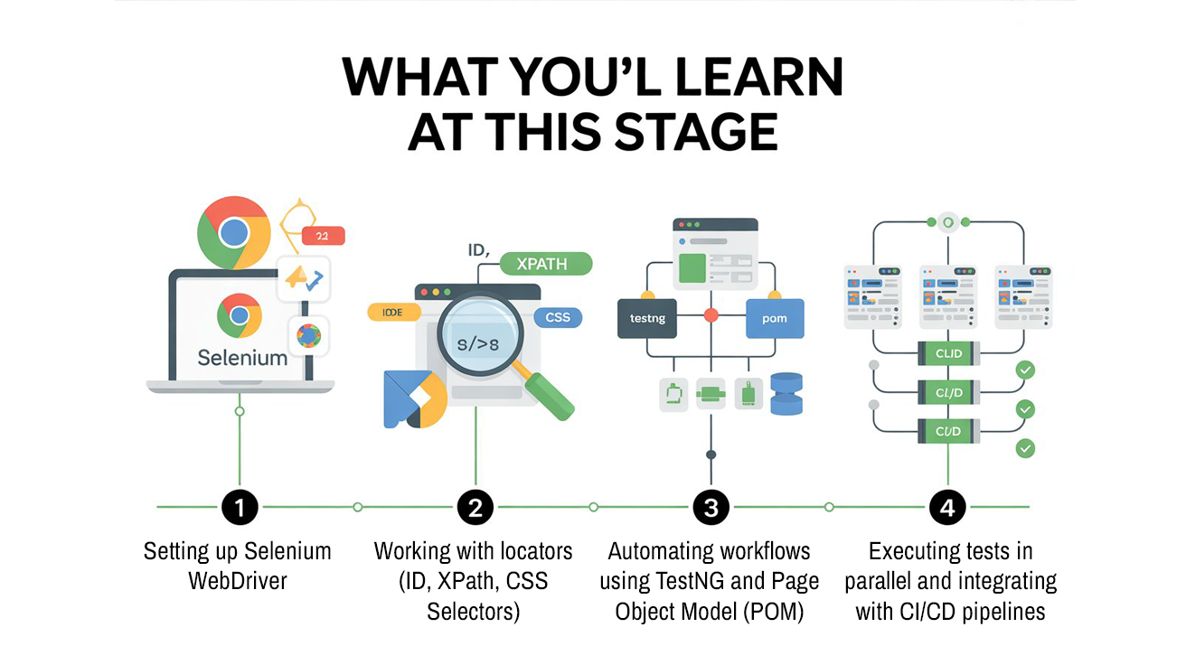 what you’ll learn at this stage