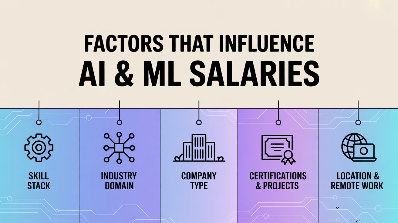 Factors That Influence AI & ML Salaries