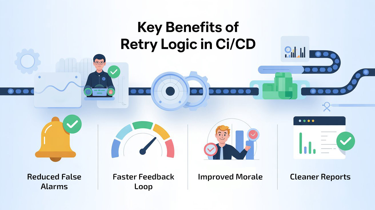 Key Benefits of Retry Logic in CI-CD