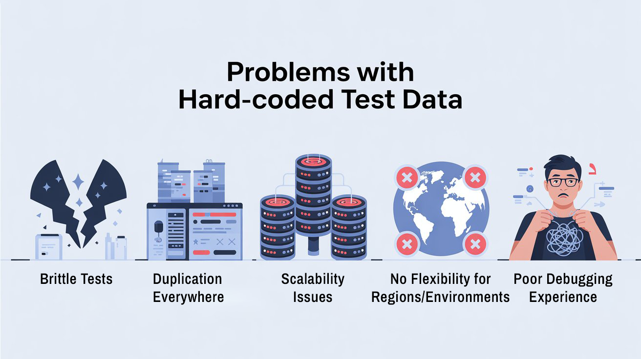Problems with Hard-Coded Test Data