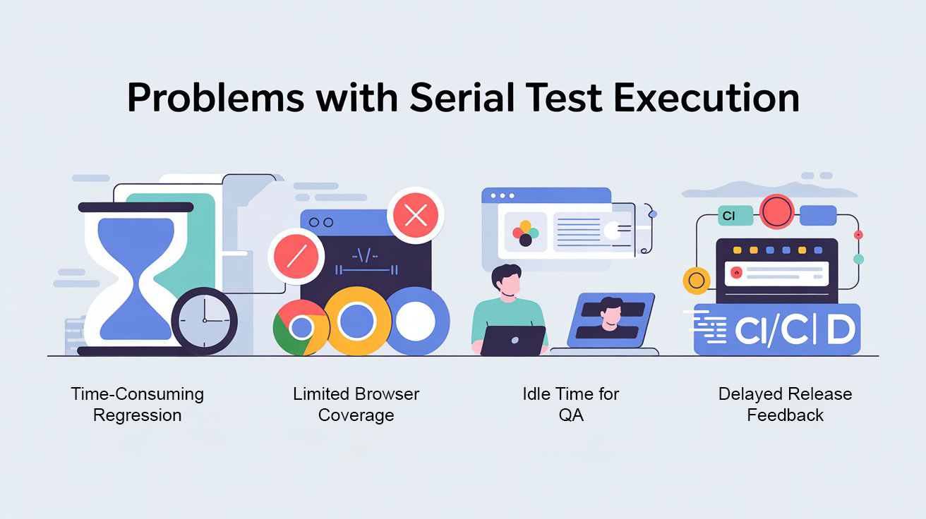 Problems with Serial Test Execution