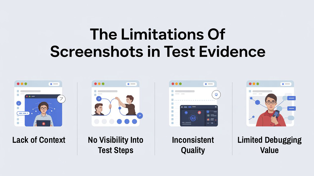 The Limitation of Screenshots in Test Evidence