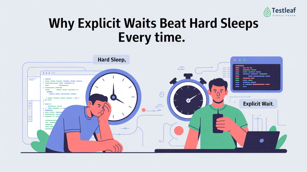 Why Explicit Waits Beat Hard Sleeps Every Time