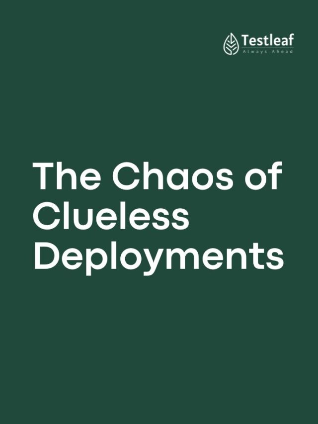 The Chaos of Clueless Deployments
