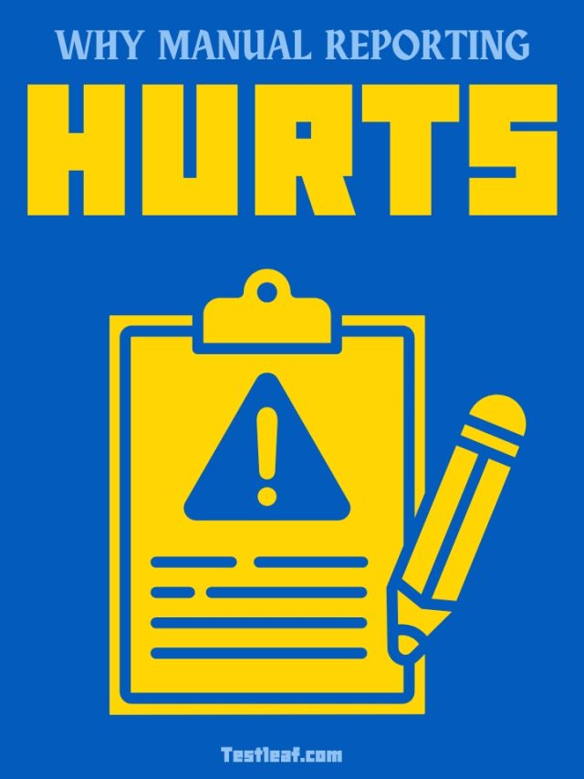 Why Manual Reporting Hurts