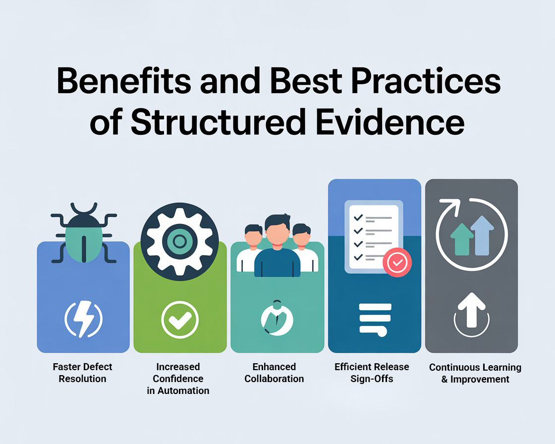 Benefits and Best Practices of Structured Evidence