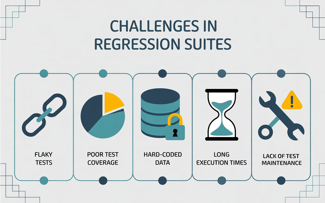 Challenges in Regression Suites