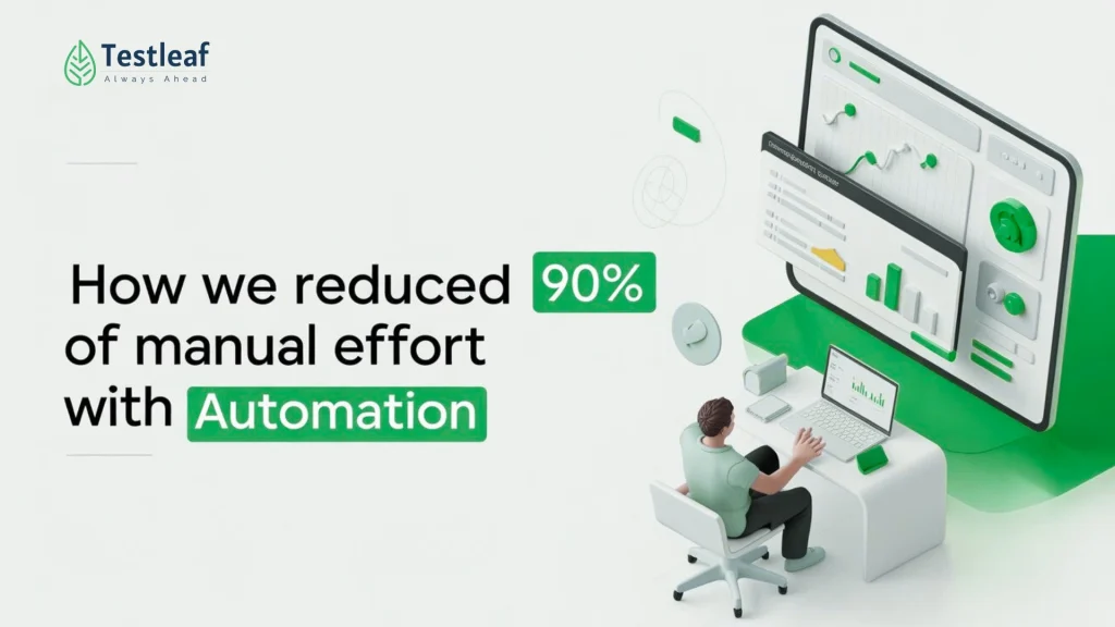 How We Reduced 90 of Manual Effort with Automation