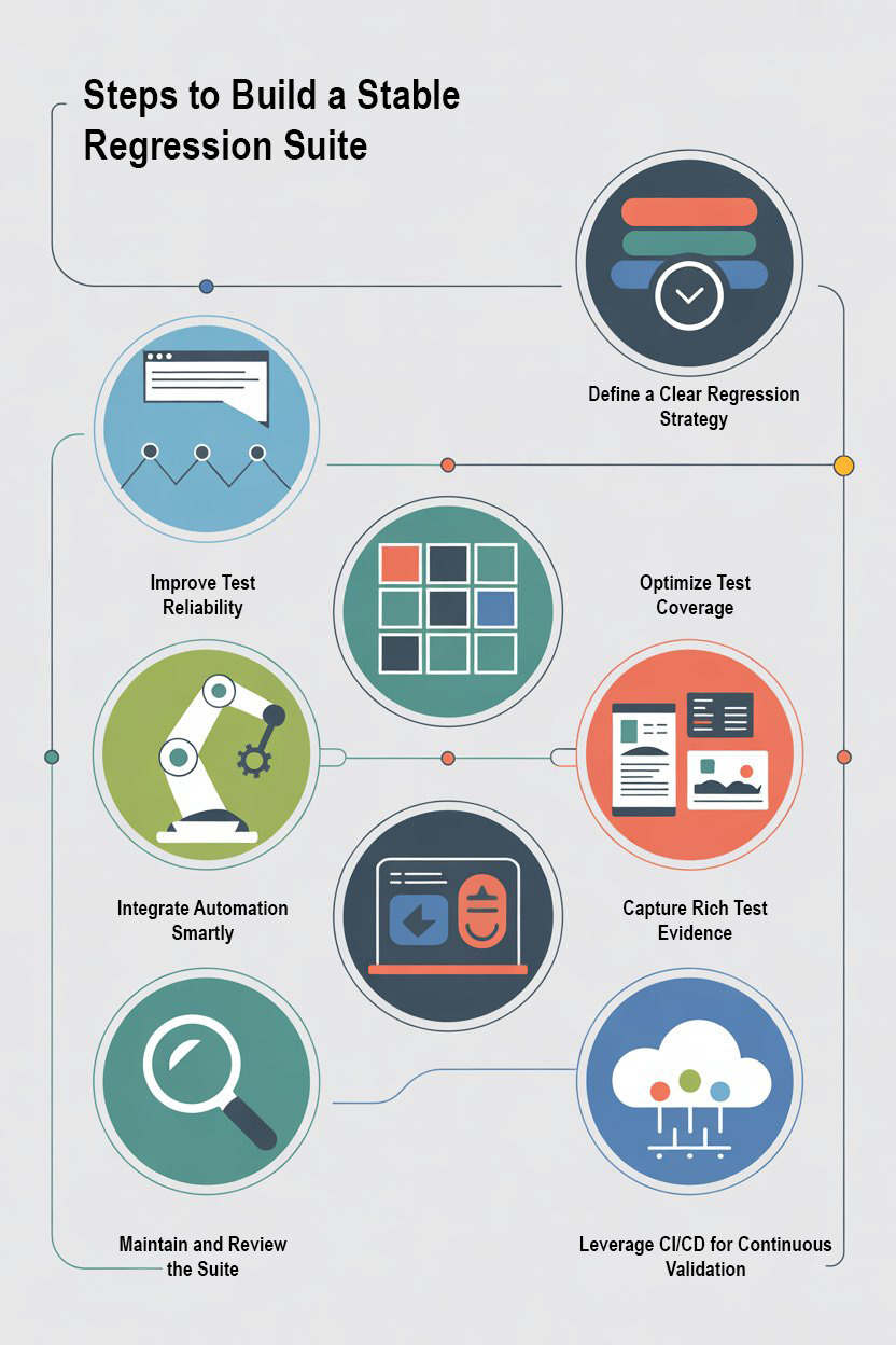 Steps to Build a Stable Regression Suite