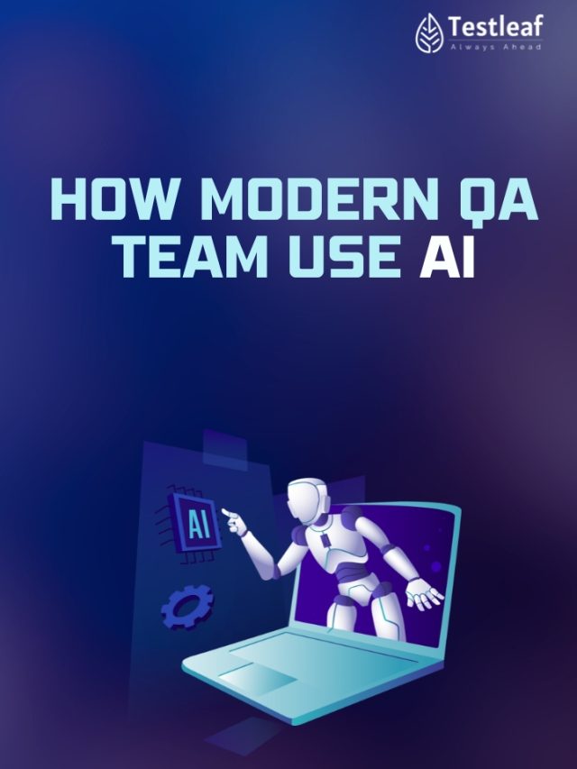 How modern QA use AI