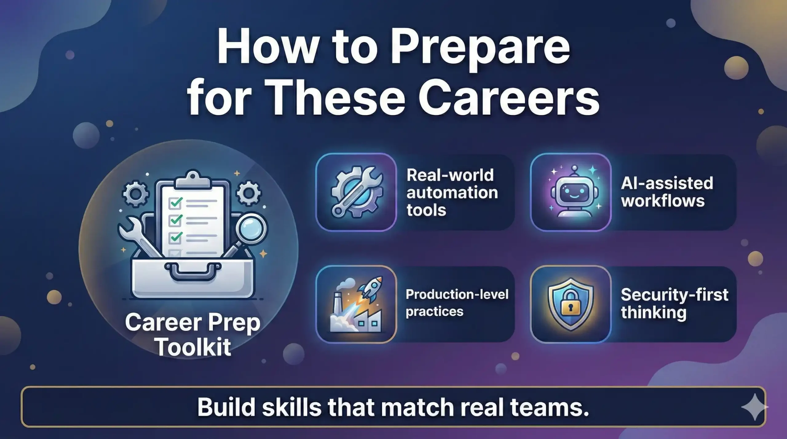 How to Prepare for These Careers