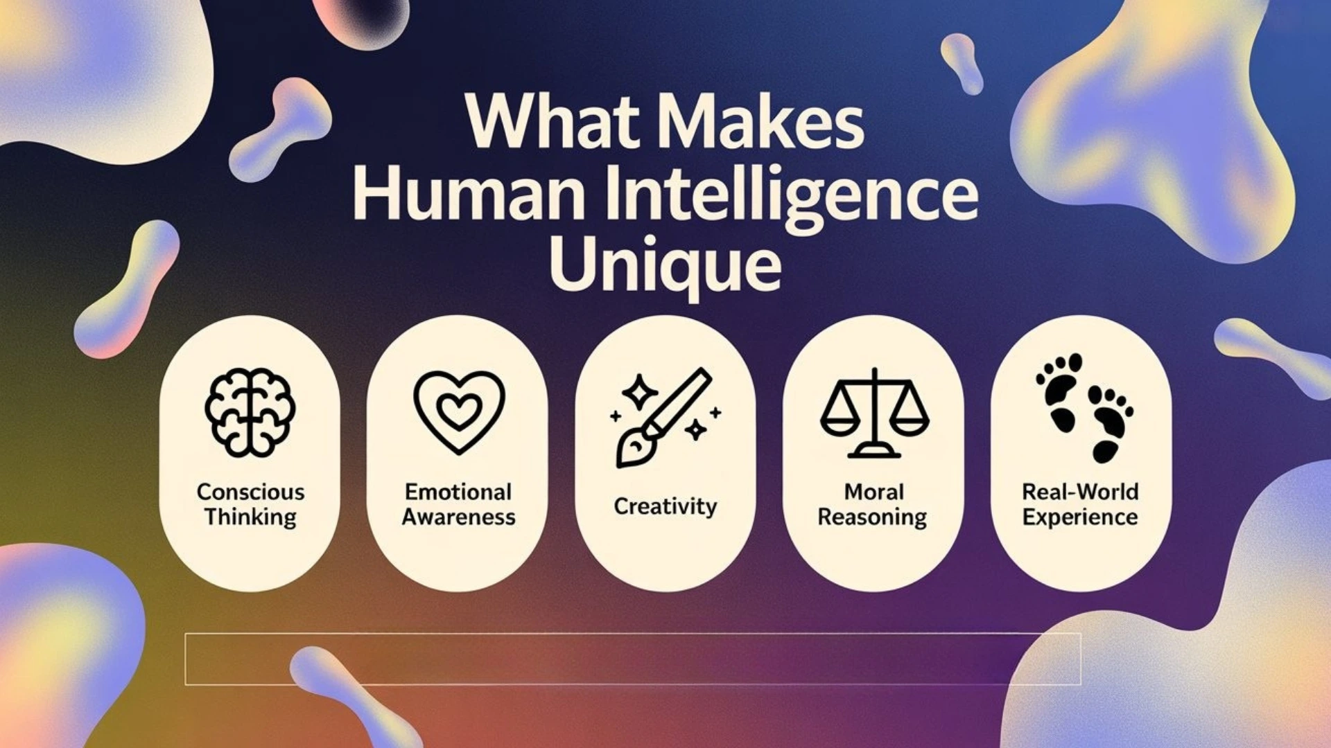 What Makes Human Intelligence Unique