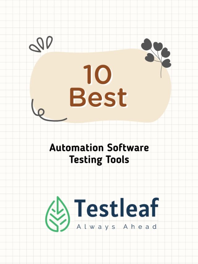 10 Best Automation Software Testing Tools