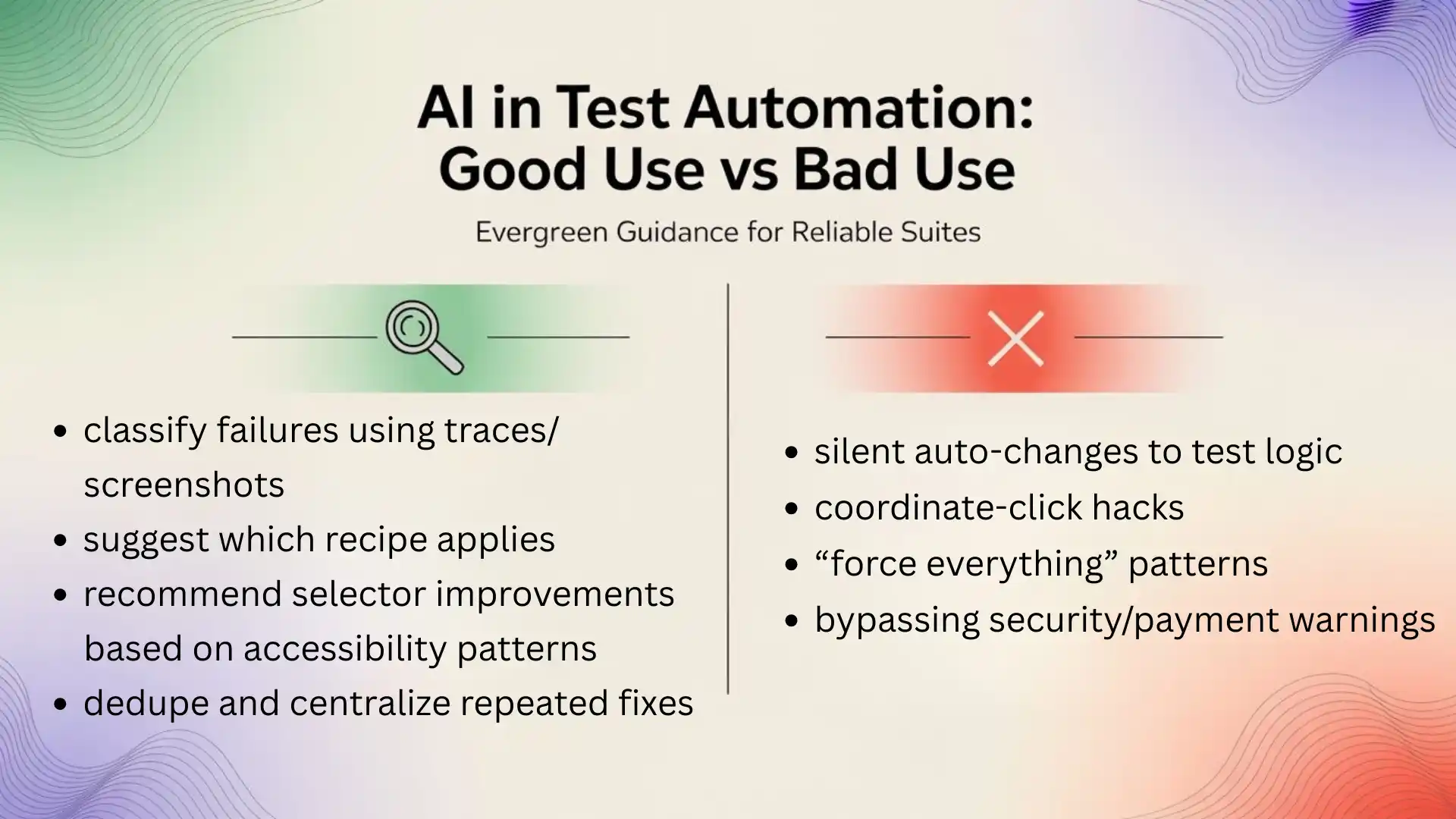 AI in test automation