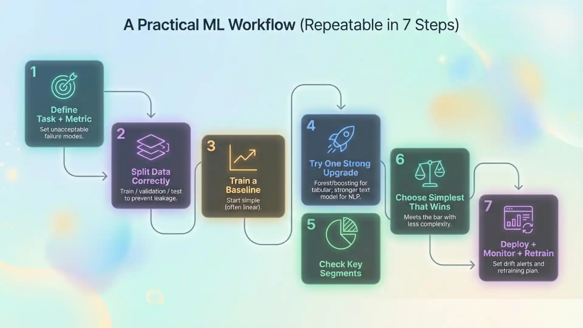 Practical ML workflow