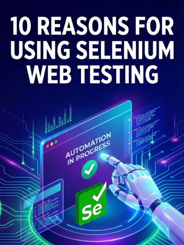 10 Reasons for Using Selenium Web Testing