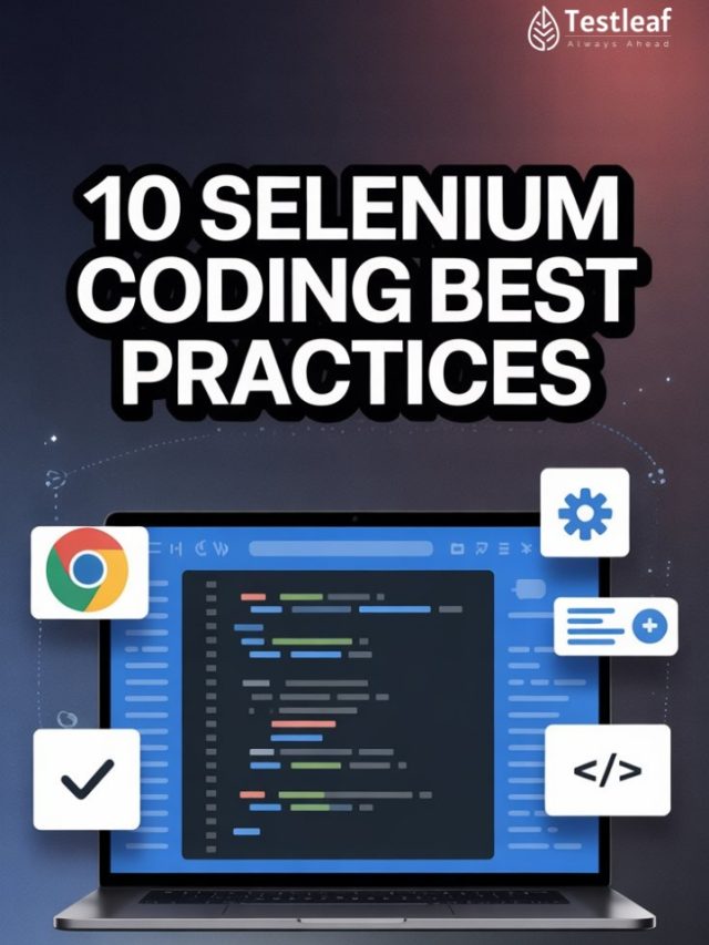 10 selenium coding best practices
