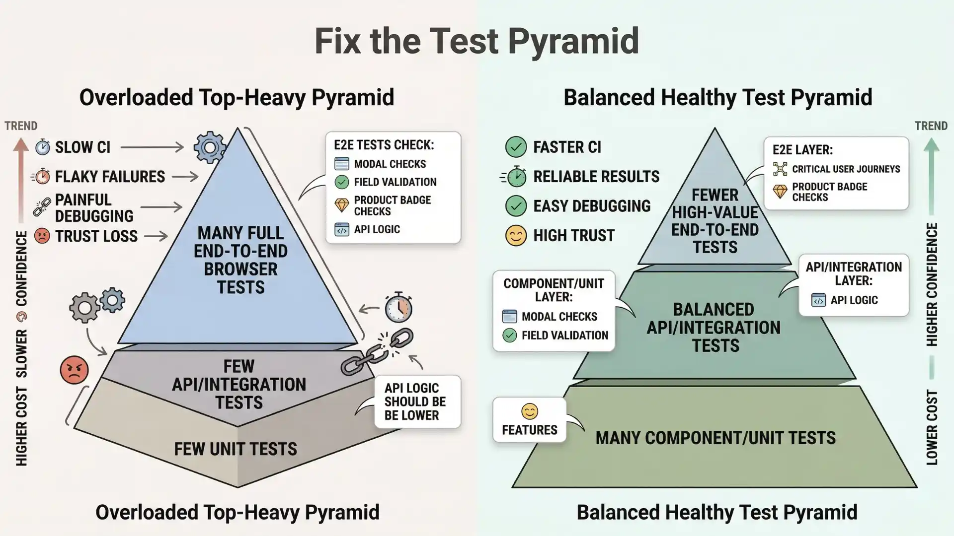How Playwright Component Testing and Fixtures Help Fix the Test Pyramid