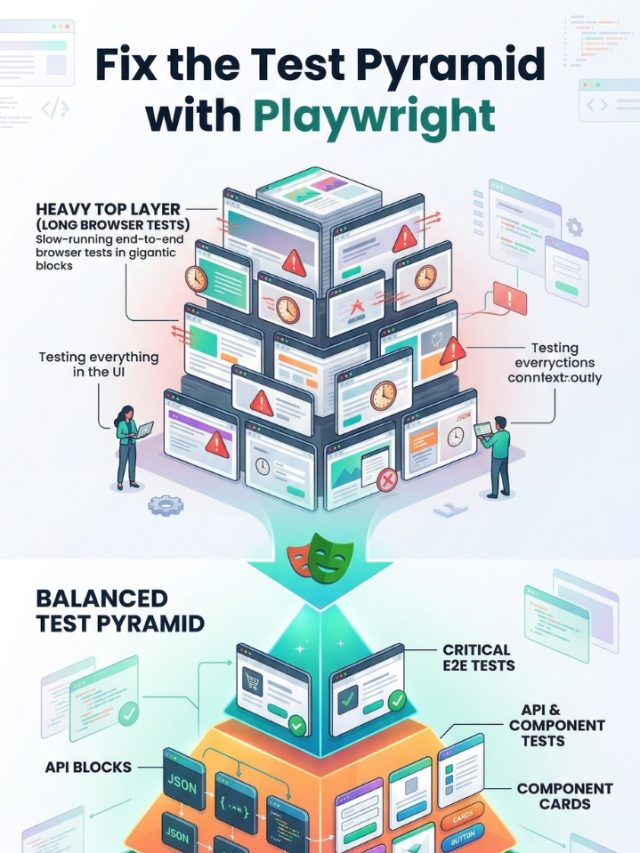 Fix the Test Pyramid with playwright